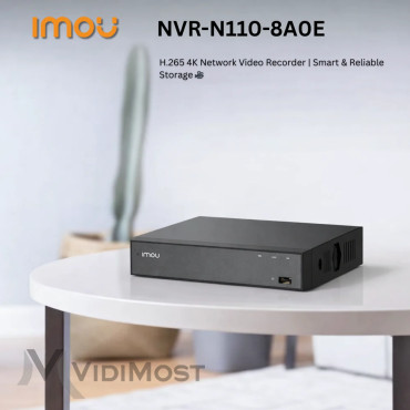 Відеореєстратор Imou NVR-N110-8A0E