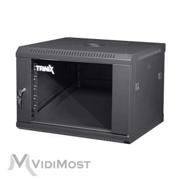 Комутаційна шафа TRX-6U/600x600x370 Black Trinix-1