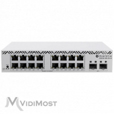Комутатор Mikrotik CSS318-16G-2S+IN