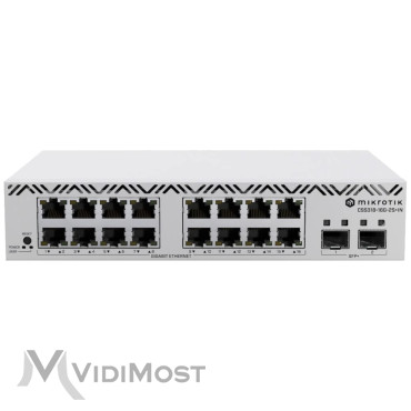 Комутатор Mikrotik CSS318-16G-2S+IN-1