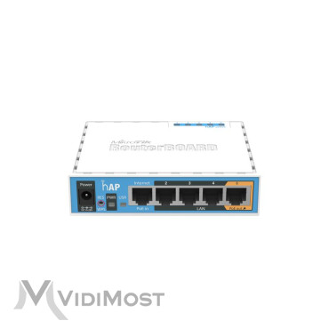 Маршрутизатор  Mikrotik hAP (RB951Ui-2nD)-1