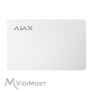 Картка керування Ajax Pass RFID біла (3 шт)