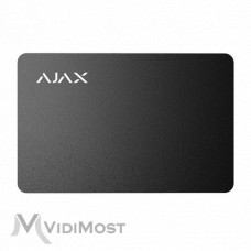 Картка керування Ajax Pass RFID чорна (100 шт)