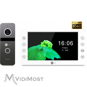 Комплект відеодомофона Neolight KAPPA HD KIT Graphite