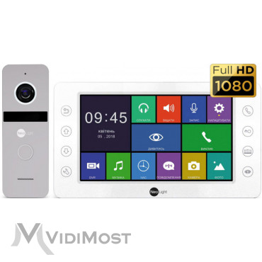 Комплект відеодомофона Neolight KAPPA+ HD / Solo FHD Silver