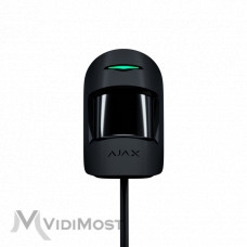 Датчик руху Ajax Fibra MotionProtect чорний