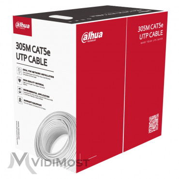 Кабель вита пара Dahua DH-PFM920I-5EU-U (305 м) внутрішній