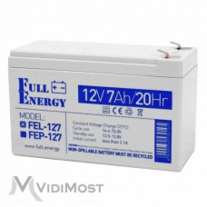 Акумулятор гелевий Full Energy FEL-127 12В 7А/ч