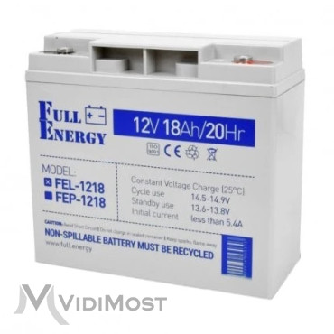 Акумулятор гелевий Full Energy FEL-1218
