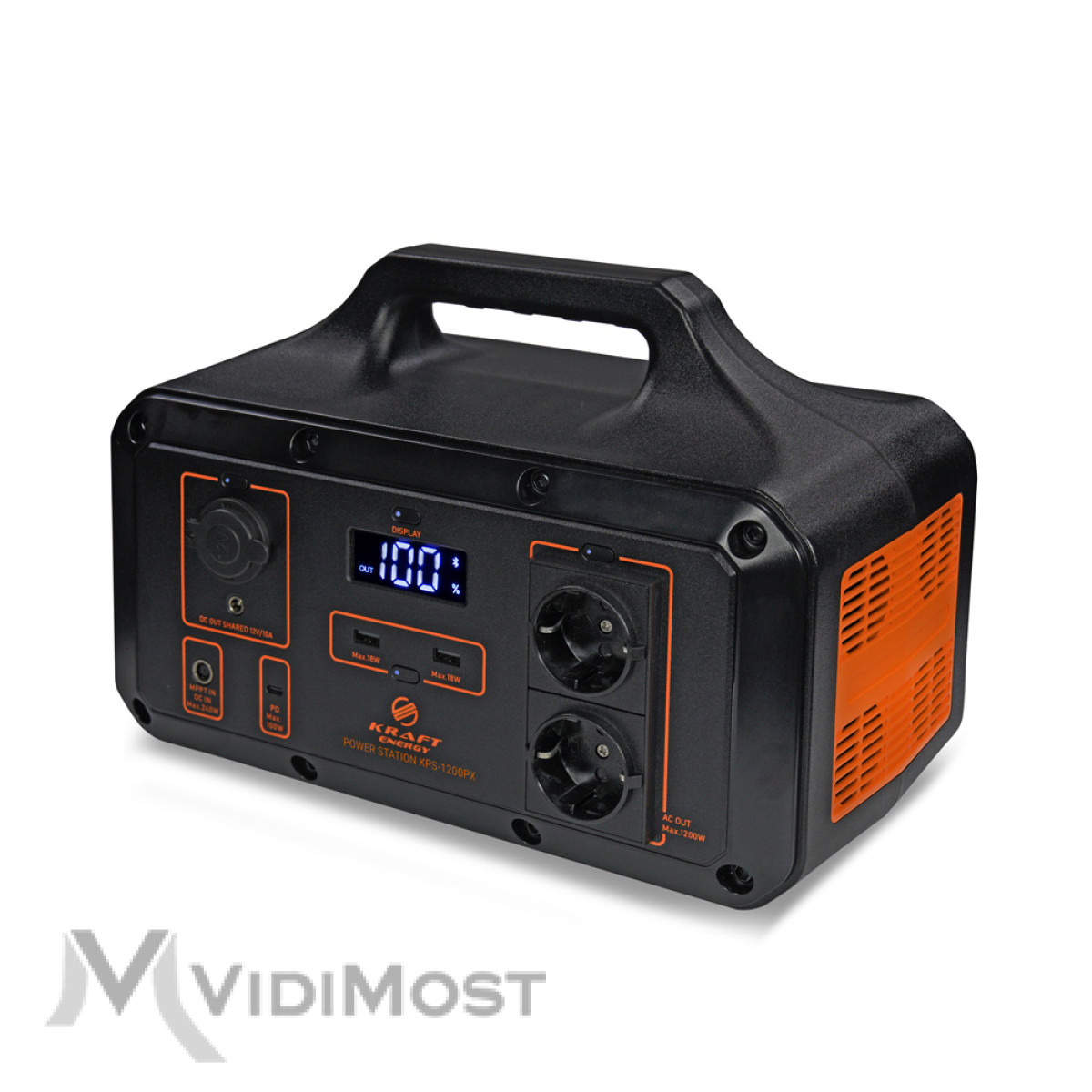 Портативне джерело живлення Kraft KPS-1200PX(PGH1000P-S) купити в