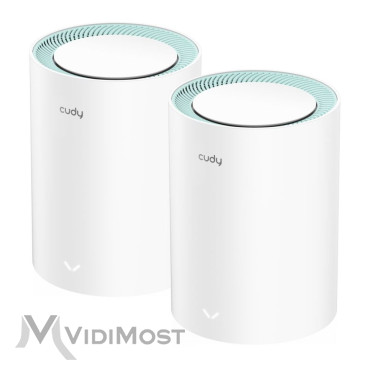 Комплект маршрутизаторів WiFi Mesh-система WiFi 5 Cudy M1300 2 штуки -1