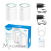Комплект маршрутизаторів WiFi Mesh-система WiFi 5 Cudy M1300 2 штуки -4