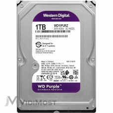 Жорсткий диск Western Digital Purple 1TB 64MB 5400rpm WD11PURZ 3.5 SATA III