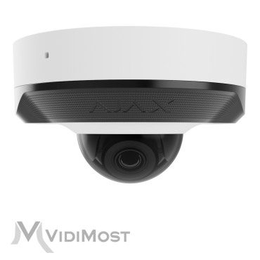 Відеокамера Ajax DomeCam Mini 8 Мп 2.8 мм White-1
