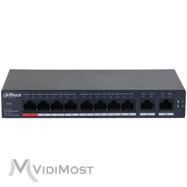 Комутатор Dahua DH-CS4010-8ET-110
