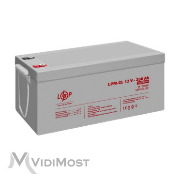 Акумулятор гелевий LPM-GL 12V - 280 Ah-1