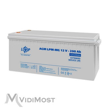 Акумулятор мультигелевий LPM-MG 12V - 200 Ah-1