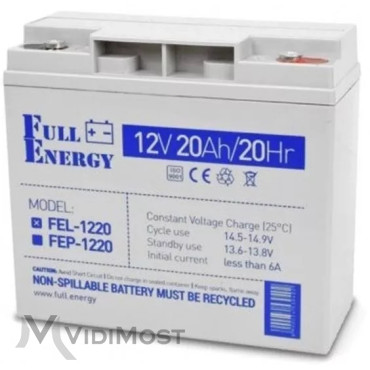 Акумулятор гелевий Full Energy FEL-1220