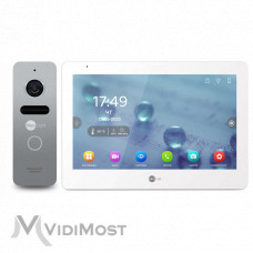 Комплект відеодомофона Neolight MEZZO Hybrid HD KIT Silver