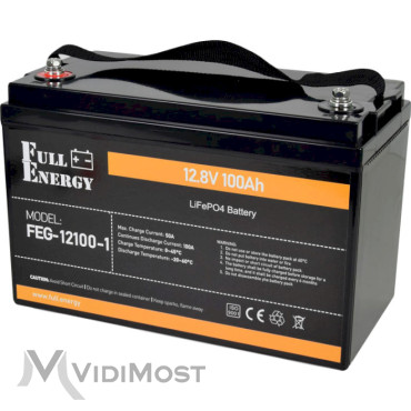 Акумулятор LiFePO4 Full Energy FEG-12100-1-1