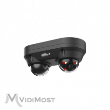 Відеокамера Dahua DH-IPC-HDBW2449F-AS-E2-IL-Black 2x4МП