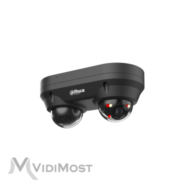 Відеокамера Dahua DH-IPC-HDBW2449F-AS-E2-IL-Black 2x4МП-1