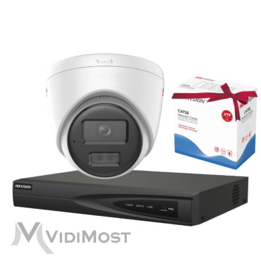 Комплект Hikvision DS-2CD1327G2H-LIUF (2.8мм)-1