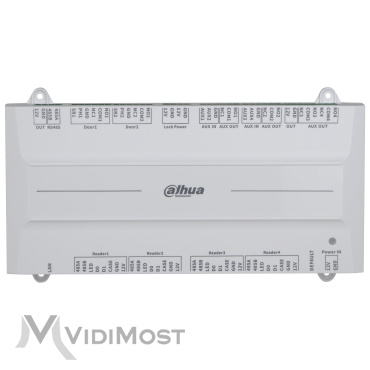 Контролер для двох дверей Dahua DHI-ASC4204B-S односторонній-1