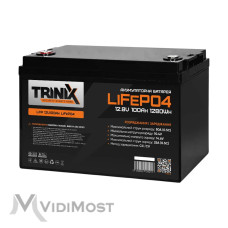 Акумуляторна батарея LFP 12V100Ah LiFePo4 TRINIX