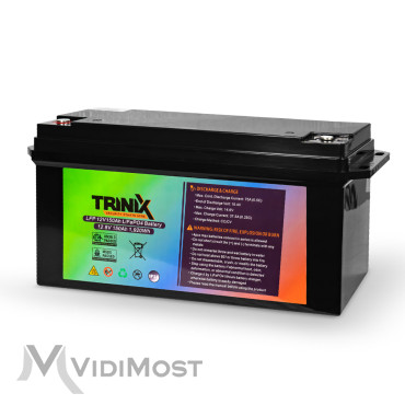 Акумуляторна батарея LFP 12V150Ah LiFePo4 TRINIX