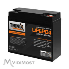 Акумуляторна батарея LFP 12V18Ah LiFePo4 TRINIX
