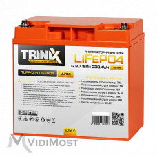 Акумуляторна батарея 18 Ah 12V TLFP-1218 Ultra LiFePO4 ORANGE TRINIX