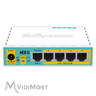 Маршрутизатор Mikrotik hEX PoE (RB960PGS)