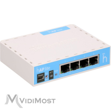 Маршрутизатор MikroTik hAP lite (RB941-2nD)