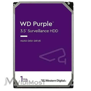 Жорсткий диск Western Digital Purple 1TB 64MB 5400rpm WD11PURZ 3.5 SATA III-1