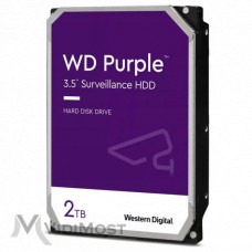 Жорсткий диск Western Digital Purple 2TB 64MB 5400rpm WD23PURZ 3.5 SATA III