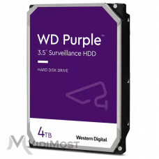 Жорсткий диск Western Digital Purple 4TB 64MB 5400rpm WD43PURZ 3.5 SATA III