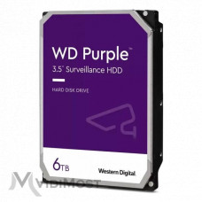 Жорсткий диск Western Digital Purple 6TB 64MB 5400rpm WD64PURZ 3.5 SATA III