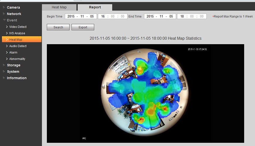 EBW81200P - функция Heat Map